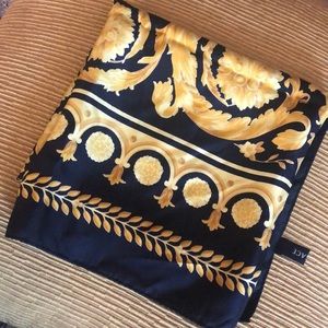 Versace silk scarf used once or twice.